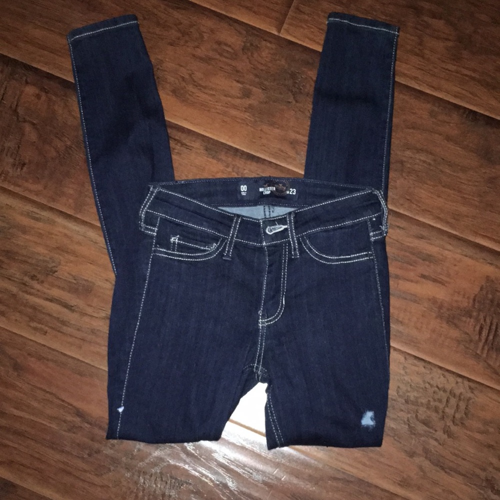 Brand new Hollister crop jean jegging -00